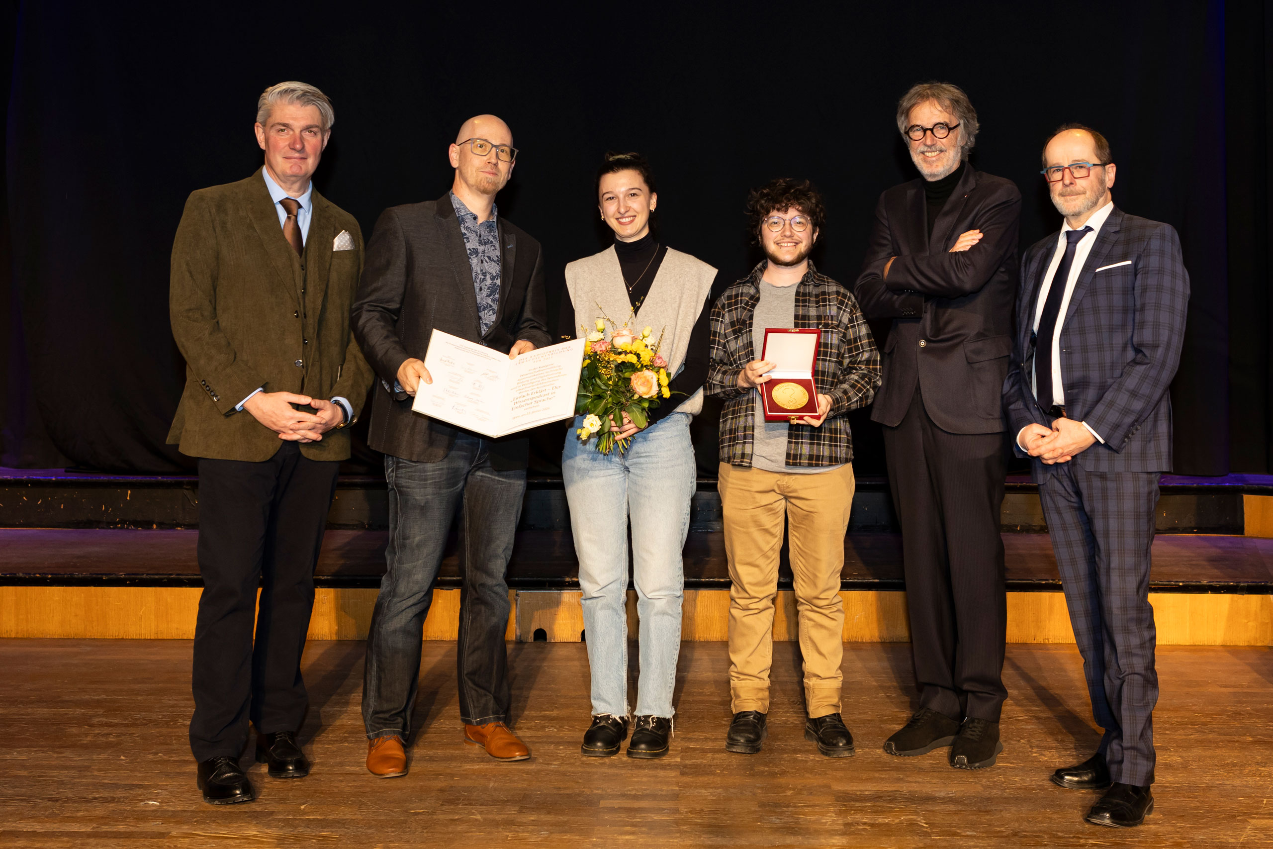 Preis in der Kategorie Wissenschaftsvermittlung, -kommunikation, technische Bildung und Digitalisierung